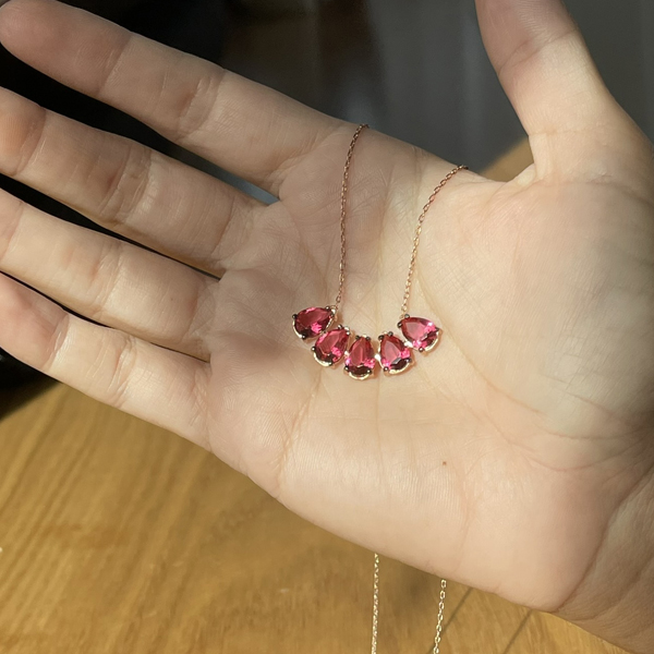 שרשרת הגלולה האדומה - רוזגולד