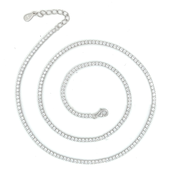 הגשמת חלום - שרשרת צ'וקר טניס 2 מ"מ