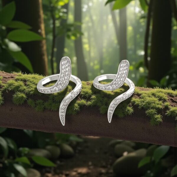 עגילי זורמת עם החיים