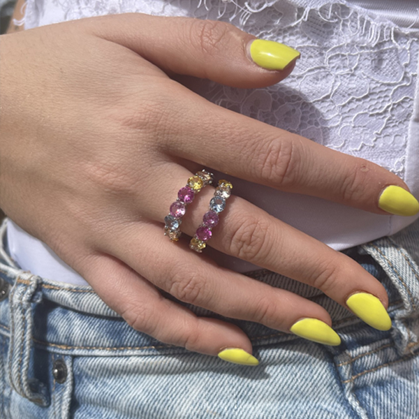 טבעת Never Ending Story ריינבואו