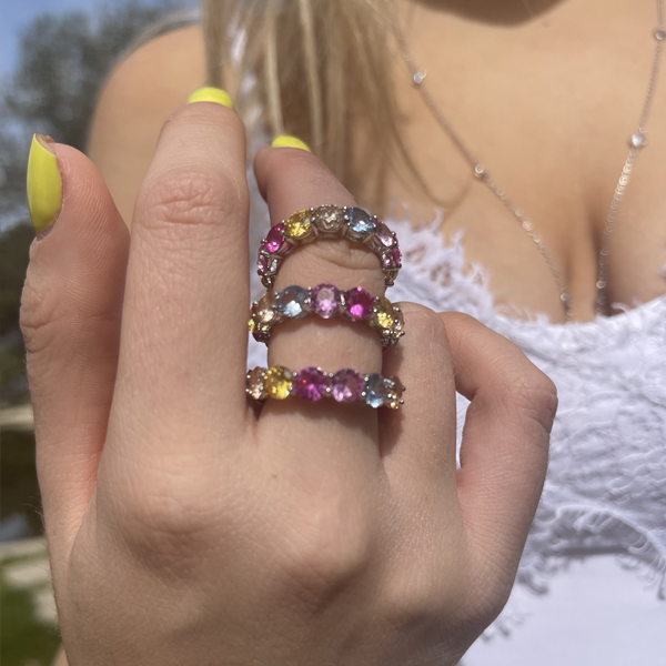 טבעת Never Ending Story ריינבואו