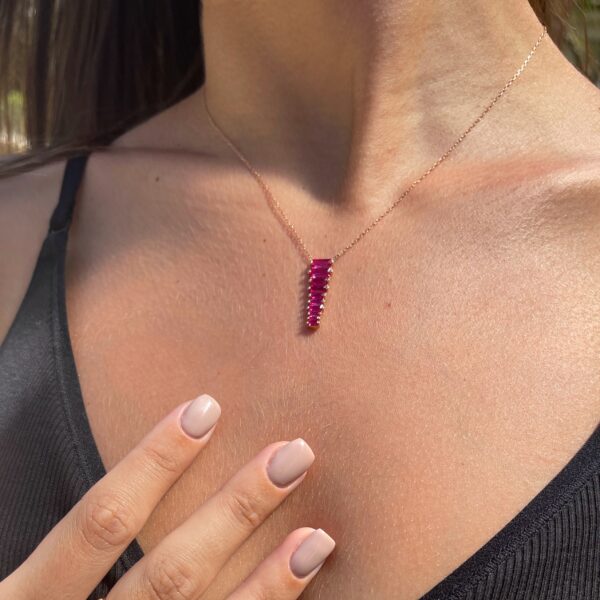 שרשרת לוהטת ברוזגולד